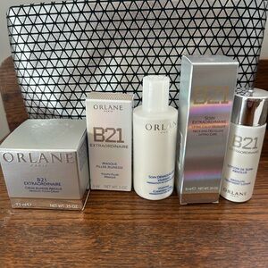 Orlane B21 Extraordinaire Skincare Set - White and Silver new